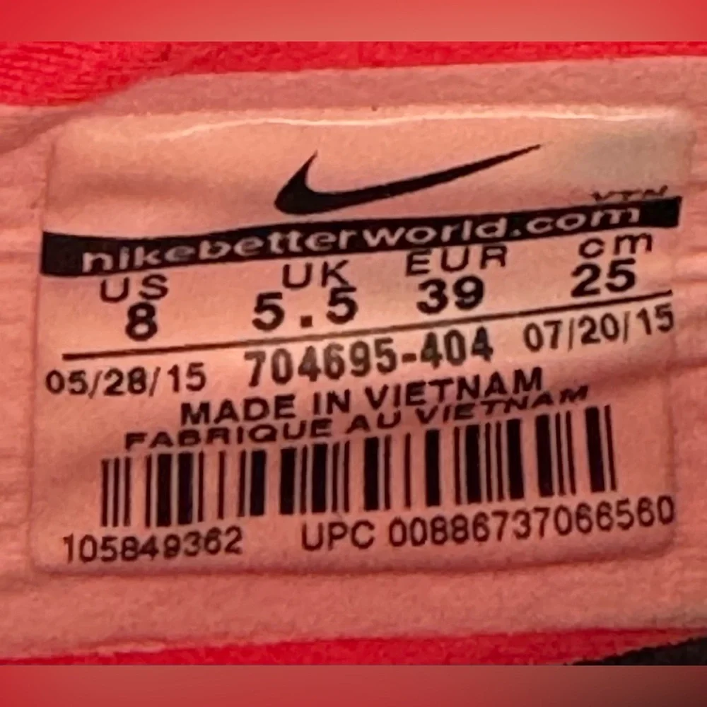 Nike Free 5.0 Tr Fit Flywire Flex 704695-404 Women's Training Running Shoes 8